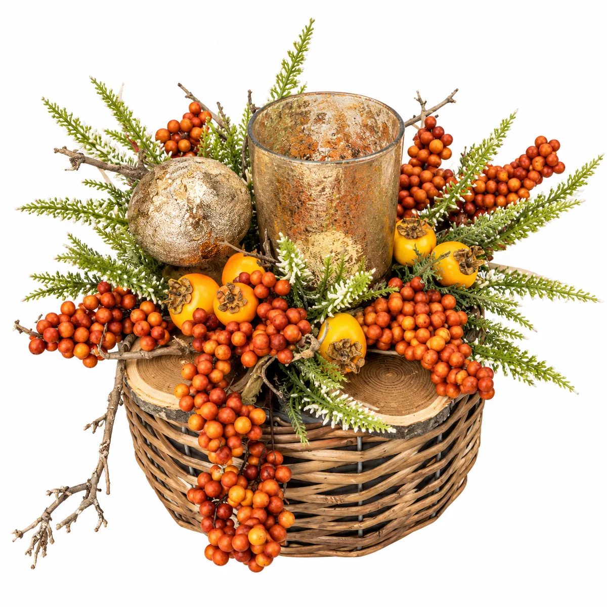 Dekogesteck Herbst im Korb